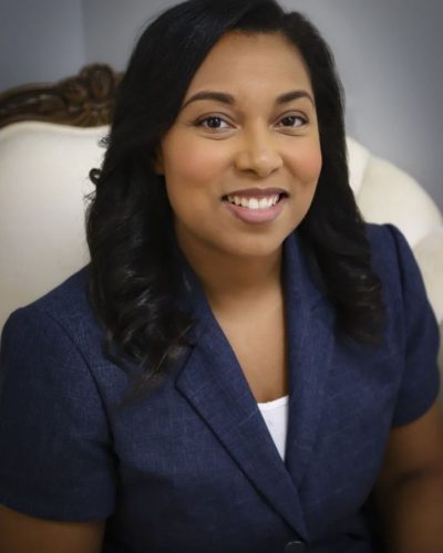 Attorney Kristen Goss, Esquire, in a professional setting.